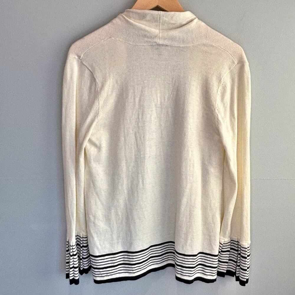 Talbots NWT Open Front Long Length Cardigan Sweater - size Small - Picture 3 of 7